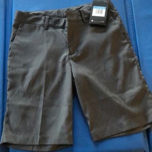 NWT boys Nike golf shorts- Dri-fit- grey. Very nice!!